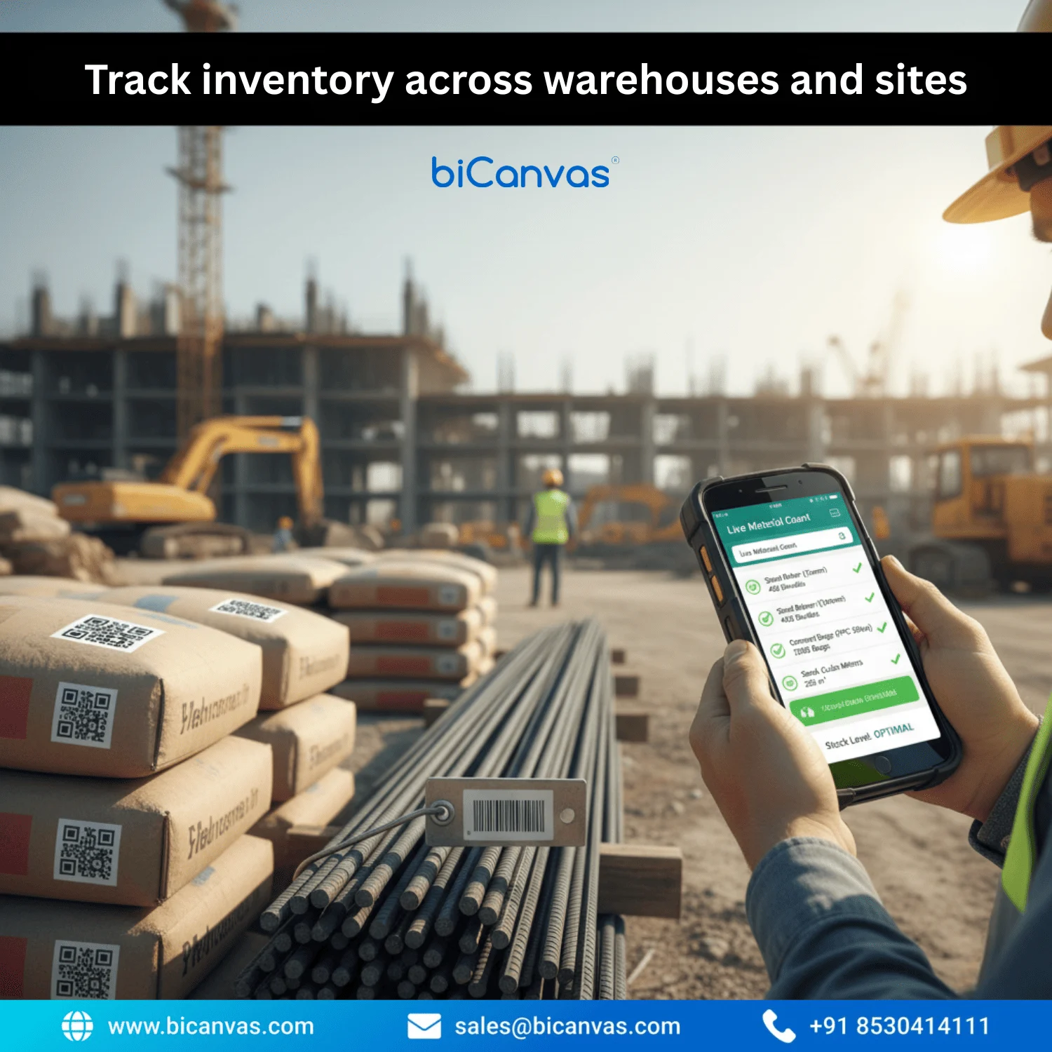 Track Inventory Across Warehouses andsites