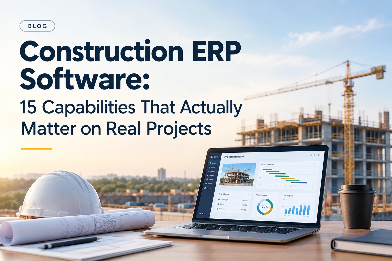 Construction ERP Software: 15 Capabilities That Actually Matter on Real Projects