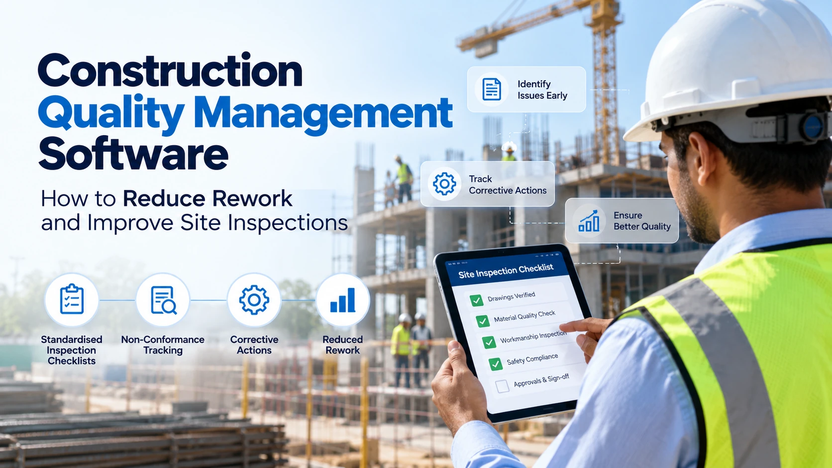 Construction Quality Management: How to Reduce Rework and Improve Site Inspections