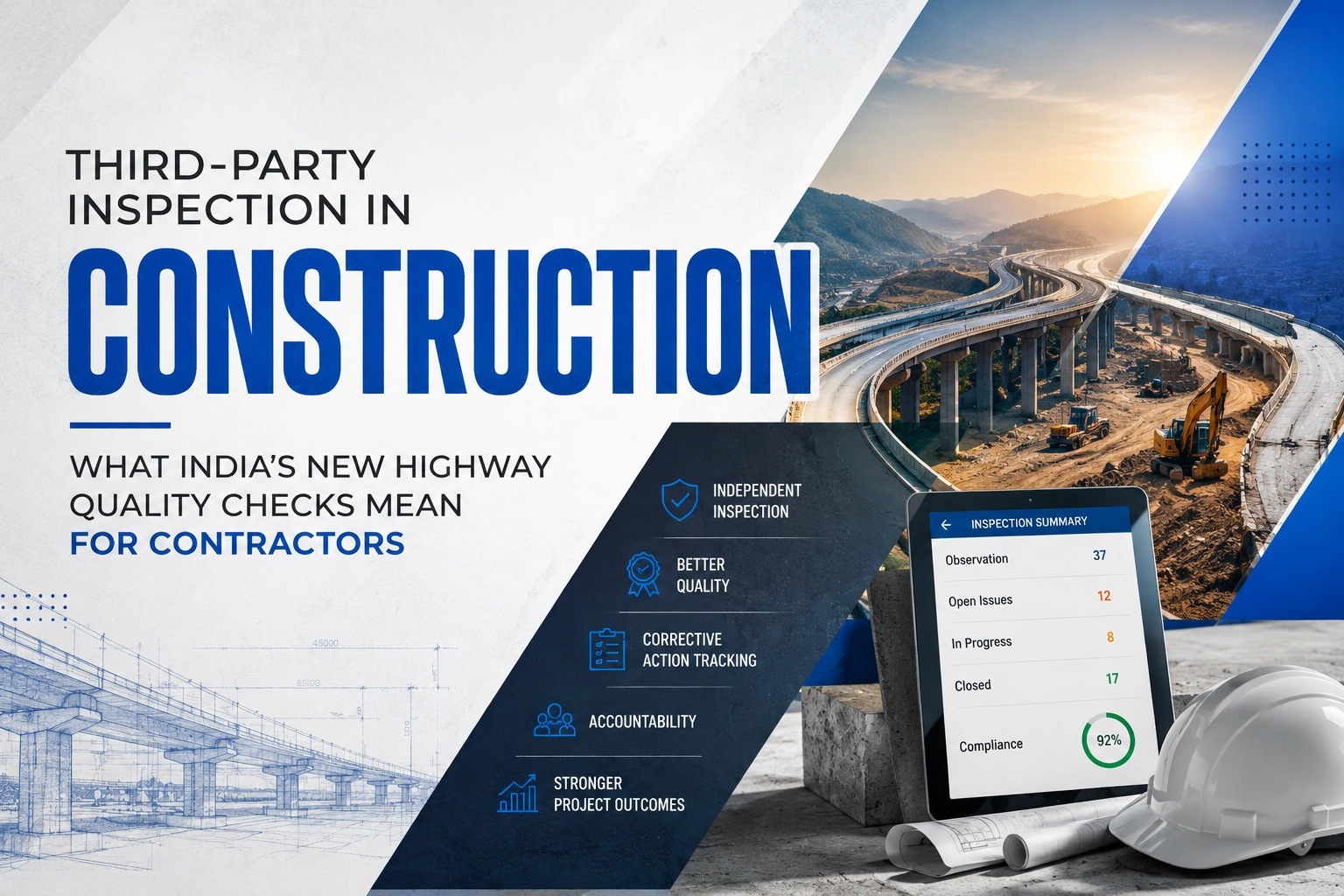 Third-Party Inspection in Construction: What India’s New Highway Quality Checks Mean for Contractors