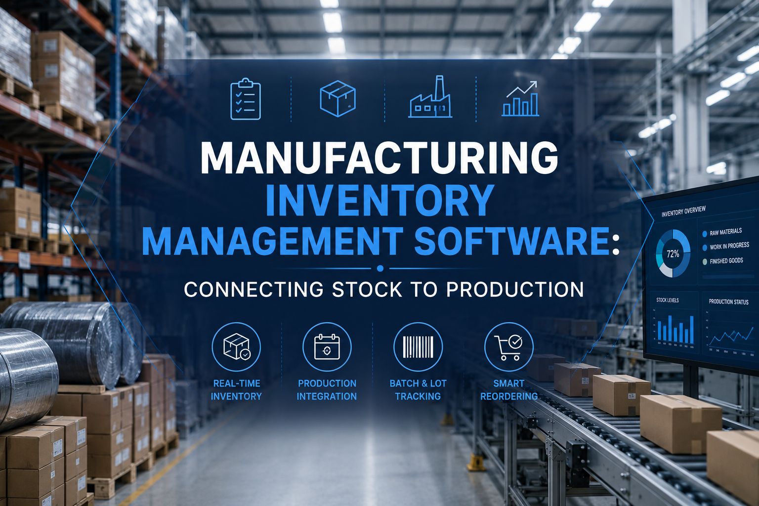 Manufacturing Inventory Management Software: Connecting Stock to Production